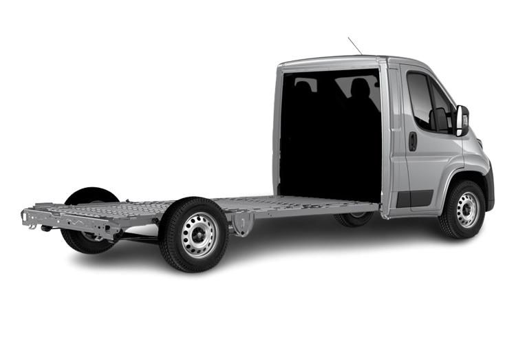 peugeot boxer 2.2 bluehdi 140 platform cab professional back view