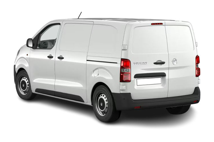 vauxhall vivaro 100kw 75kwh pro h1 double cab auto back view