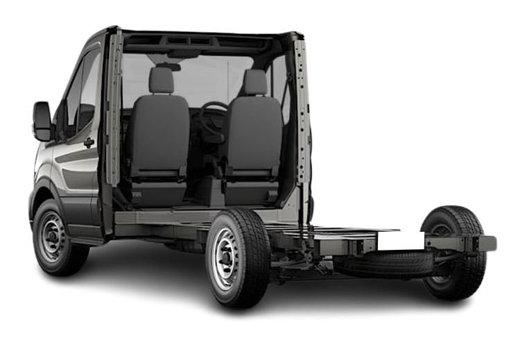 ford transit 2.0 ecoblue 130ps camper skeletal chassis [dap] back view