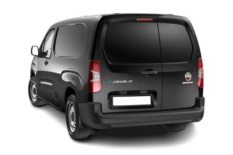 fiat doblo 100kw 52kwh h1 crew van auto back view