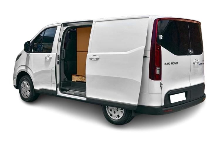 maxus deliver 7 150kw h1 van 77kwh auto back view