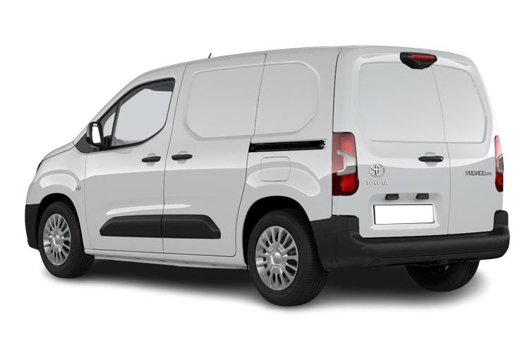 toyota proace city 1.5d 100 active van back view