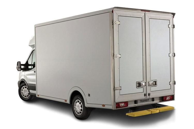 ford transit 135kw 68kwh trend luton van auto [nav] back view