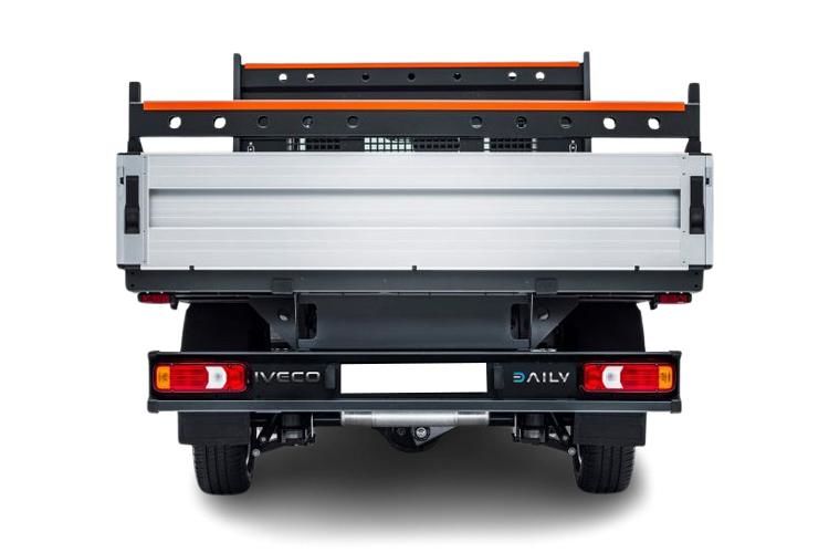 iveco daily 3.0 dropside 3450 wb hi-matic back view
