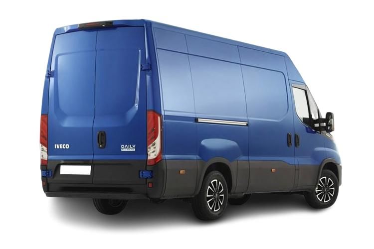 iveco daily 3.0 high roof business van 4100 wb hi-matic back view