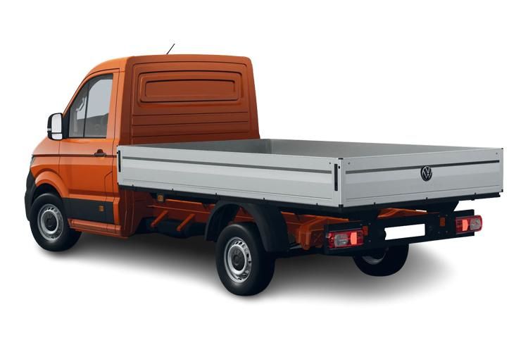 volkswagen crafter 2.0 tdi 140ps commerce etg dropside back view