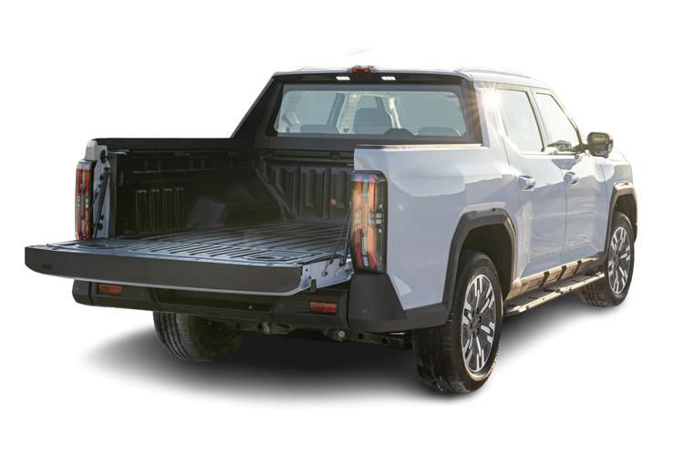 maxus terron 9 325kw luxury double cab pickup 102kwh auto back view