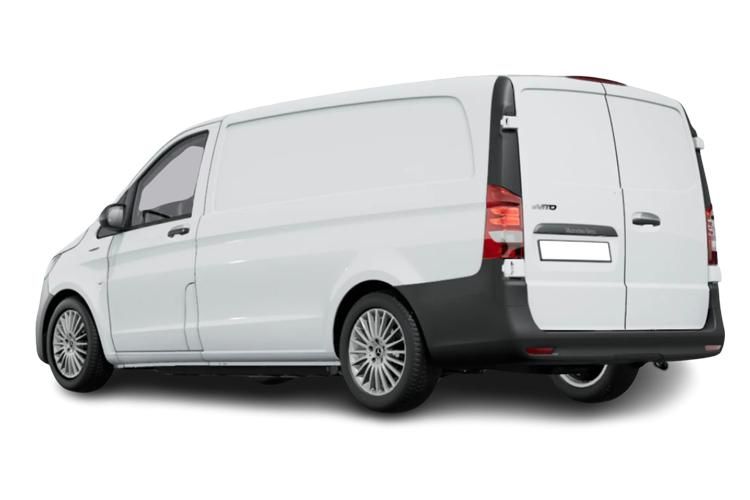 mercedes-benz vito 85kw 66kwh pro van auto back view