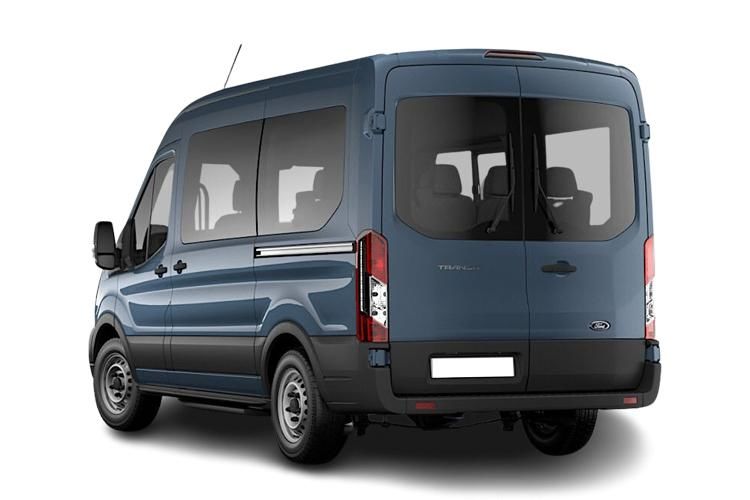 ford transit 198kw 89kwh h2 12 seater trend auto [nav] back view
