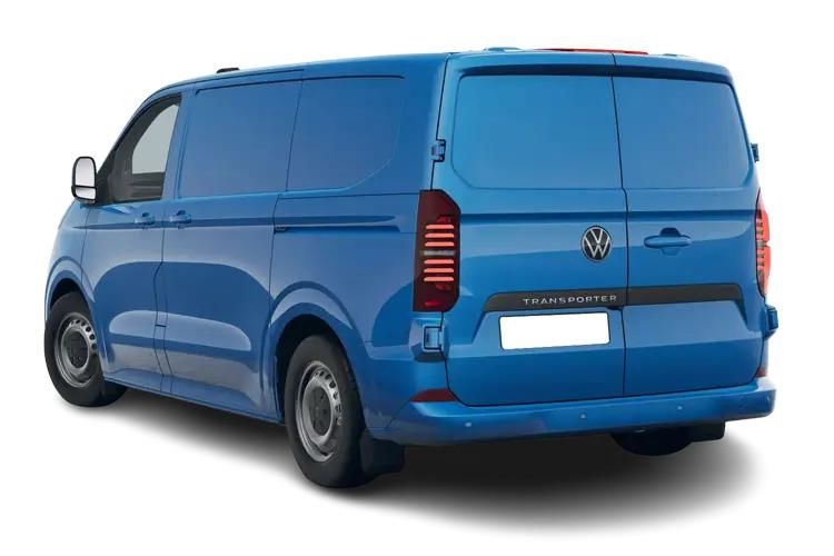 volkswagen transporter 2.0 tdi 150 commerce plus van auto back view