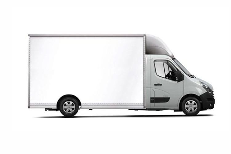 renault master ll35dci 150 advance low roof luton low loader back view