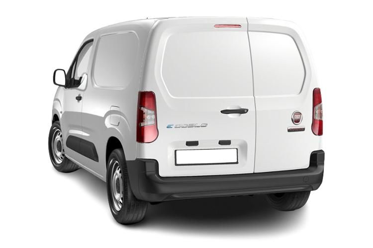 fiat doblo 100kw 52kwh h1 van plus auto back view
