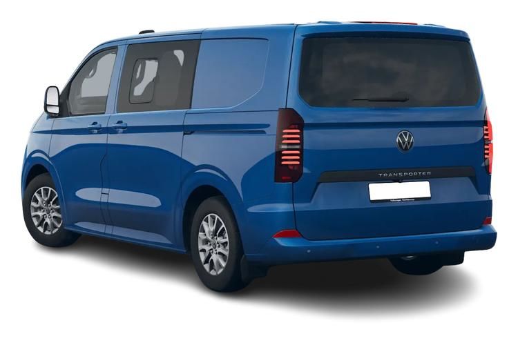 volkswagen transporter 2.0 tdi 150 commerce pro kombi van back view