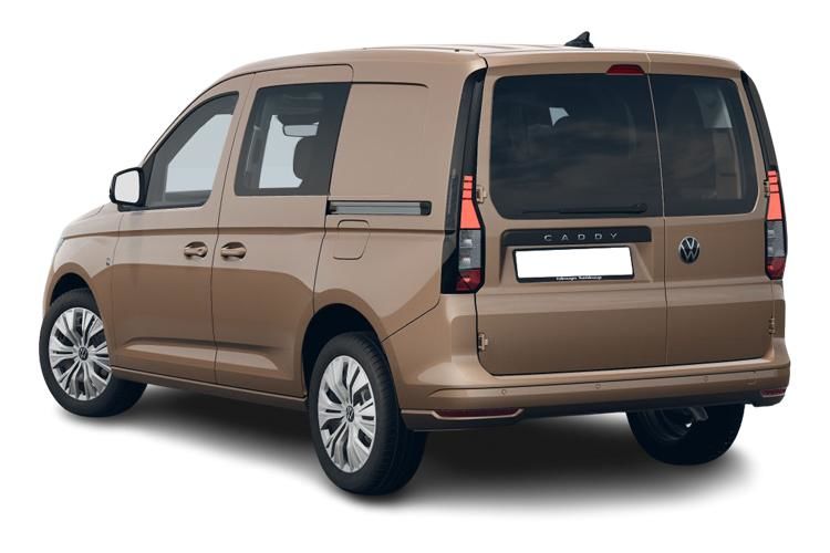 volkswagen caddy 2.0 tdi 102 commerce pro flexible [assistance] back view