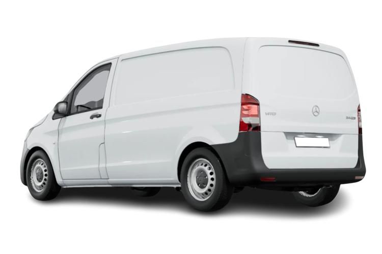 mercedes-benz vito 119cdi select van 9g-tronic back view