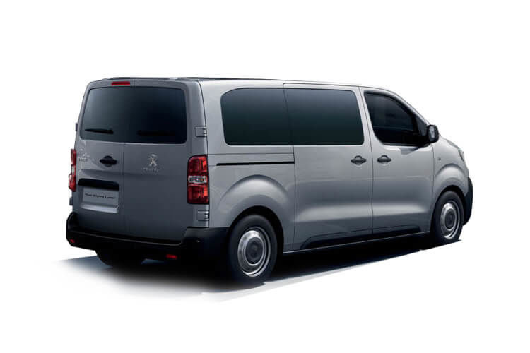 peugeot expert 100kw 49kwh professional van auto [11kw] back view