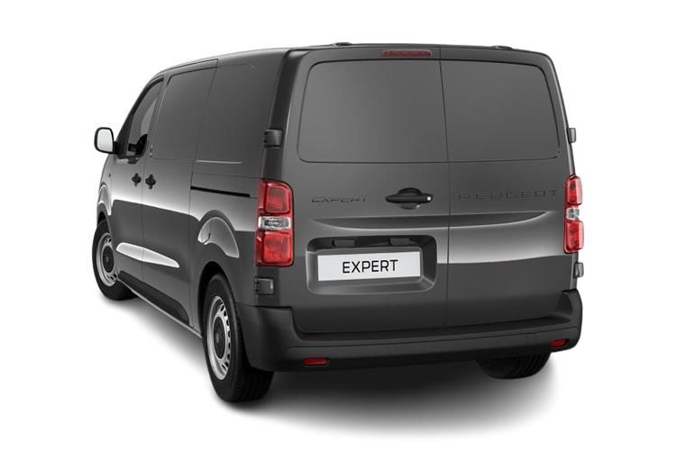 peugeot expert 1.5 bluehdi 120 asphalt van back view