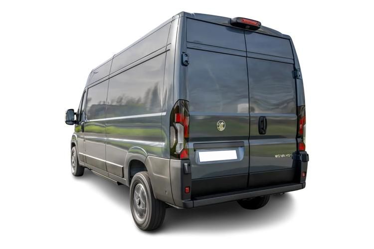 vauxhall movano 205kw 110kwh h2 glazed van prime auto back view
