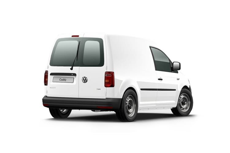 volkswagen caddy 1.5 tsi 116ps commerce van [business/tech pack] back view