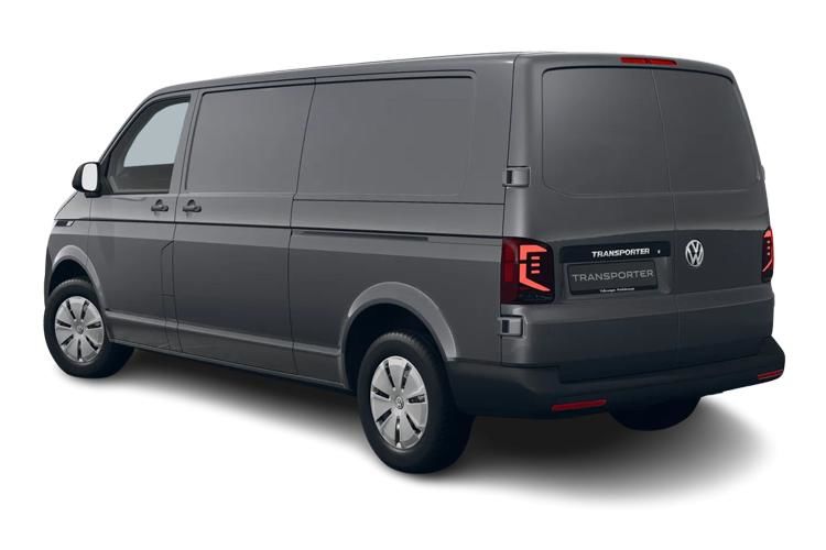 volkswagen transporter 2.0 tdi 150 commerce plus van auto back view