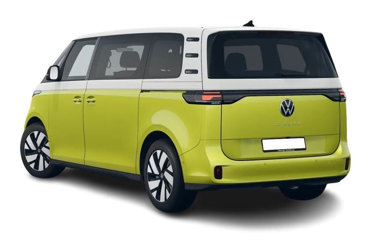 volkswagen id. buzz 210kw commerce 79kwh auto back view