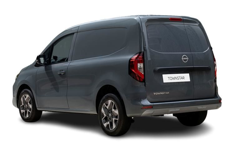 nissan townstar 1.3 acenta van auto back view