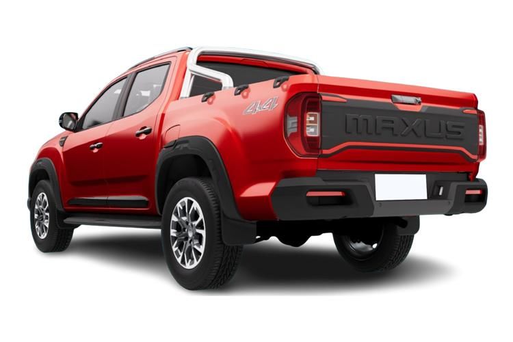 maxus t60 max 2.0 double cab pickup 4wd auto back view