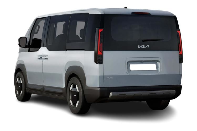 kia pv5 120kw plus long range 71kwh auto back view