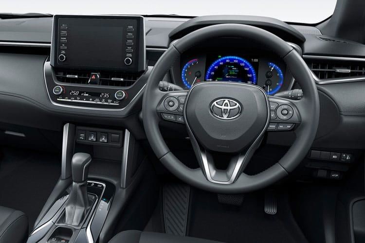 toyota corolla 1.8 vvt-i hybrid 140 commercial auto inside view