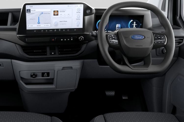 ford transit custom 160kw 65kwh h1 double cab van sport auto inside view