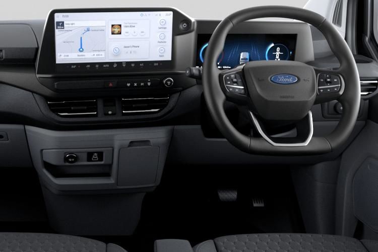 ford transit custom 100kw 65kwh h1 multicab limited auto inside view