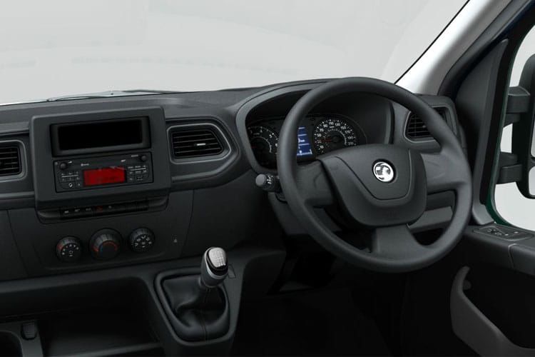 vauxhall movano 2.2 turbo d 140 chassis cab prime inside view