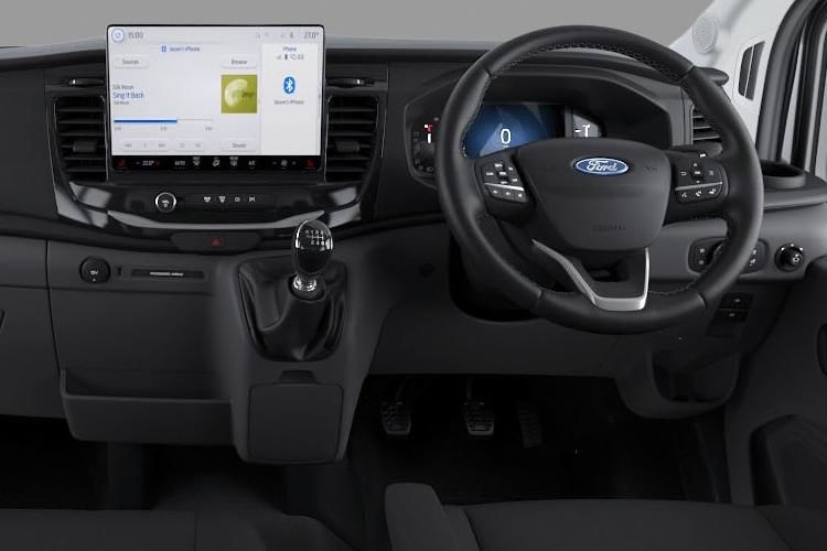 ford transit 2.0 ecoblue 165ps trend chassis cab auto [dap] inside view