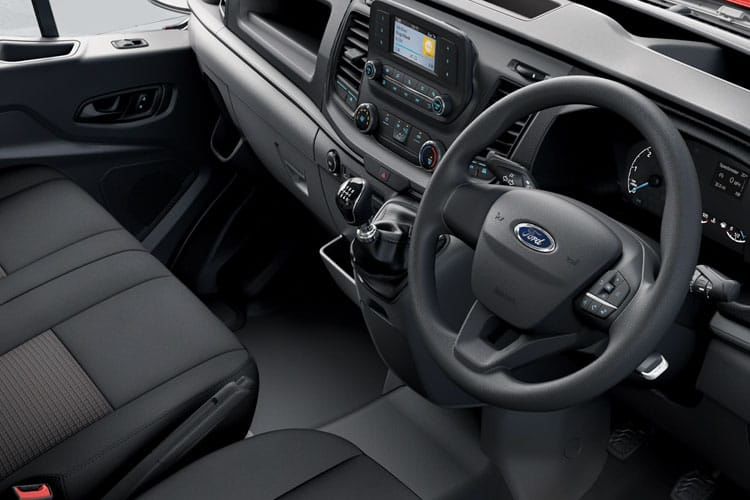 ford transit 2.0 ecoblue 165ps hde chassis cab auto [dap] inside view