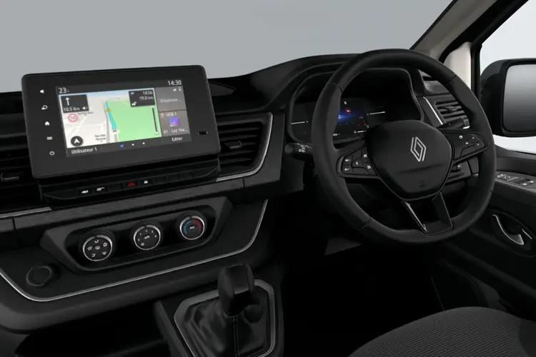 renault trafic lh30 90kw 52kwh advance high roof van auto inside view