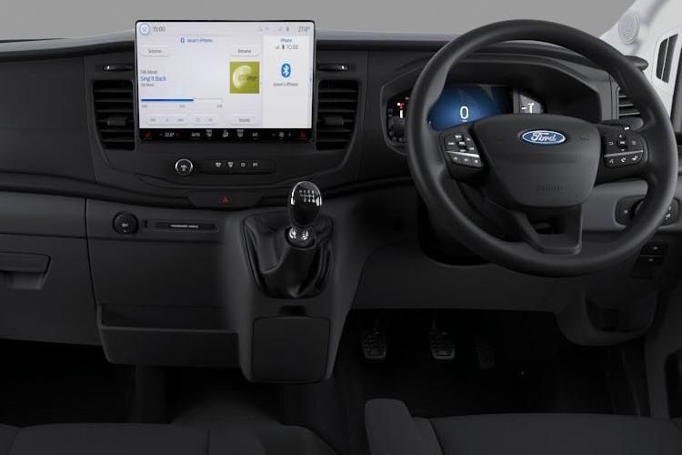 ford transit 2.0 ecoblue 130ps h3 leader van auto [8s] [dap] inside view