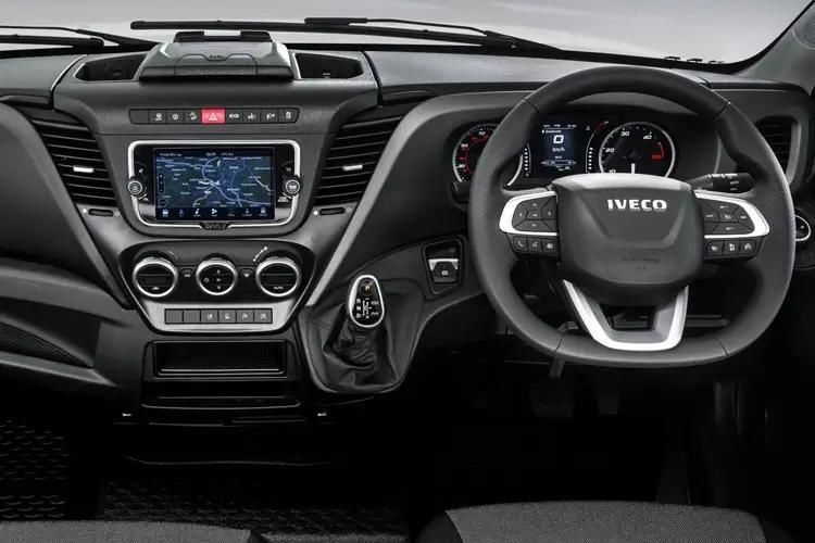 iveco daily 2.3 dropside 4100 wb hi-matic inside view