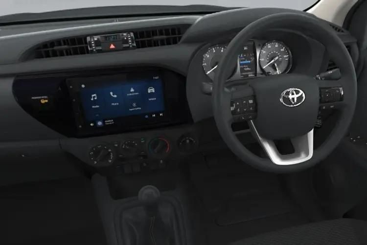 toyota hilux active extra cab pick up 2.8 d-4d inside view