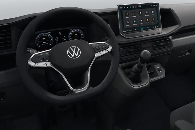 volkswagen crafter 2.0 tdi 140ps commerce business etg dropside dcab inside view