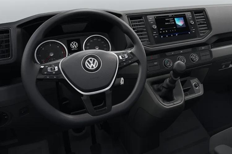 volkswagen crafter 2.0 tdi 163ps hde commerce business chassis cab inside view