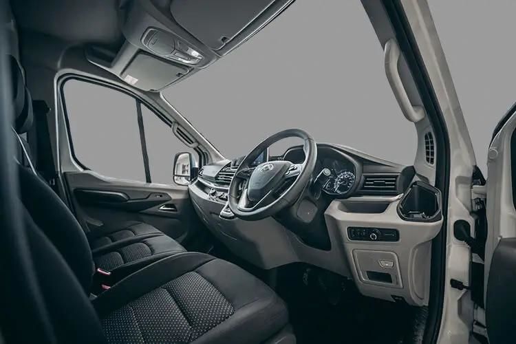 maxus deliver 9 150kw extra high roof van 77kwh auto [22kw] inside view