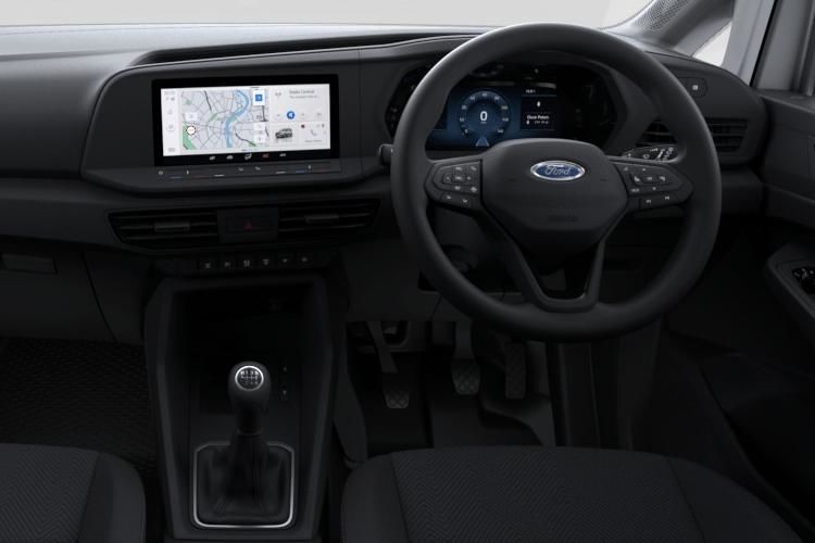ford transit connect 1.5 ecoboost phev 150 trend flexcab van auto inside view