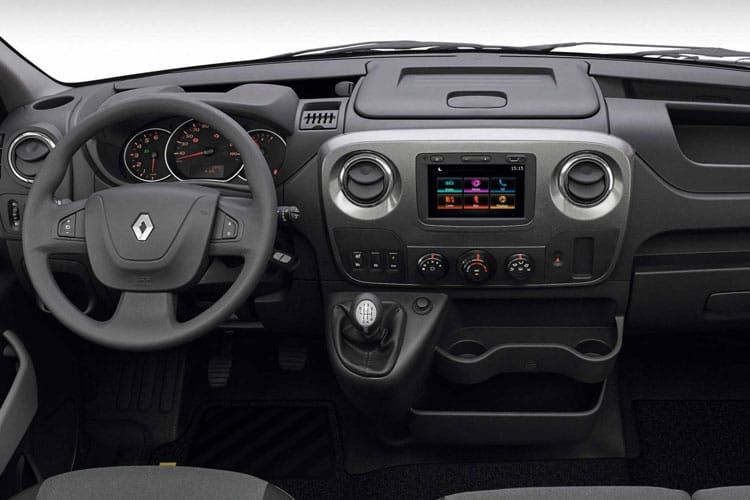 renault master ll35dci 150 advance low roof luton low loader inside view