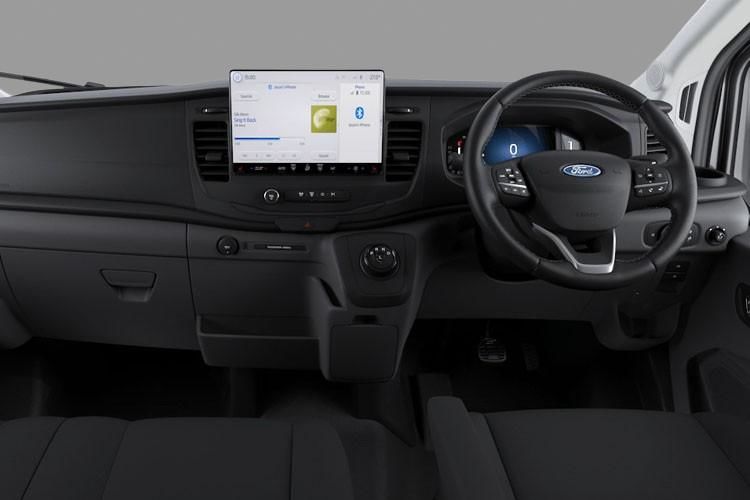 ford transit 135kw 68kwh h3 trend van auto [dap] inside view