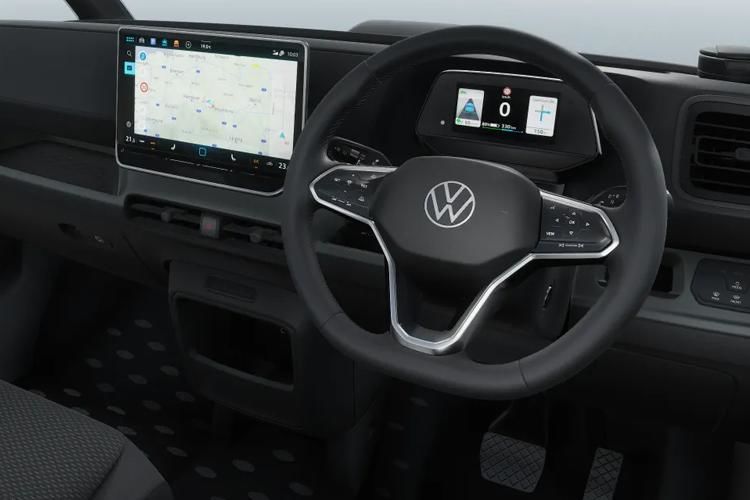 volkswagen id. buzz 125kw commerce 59kwh auto inside view