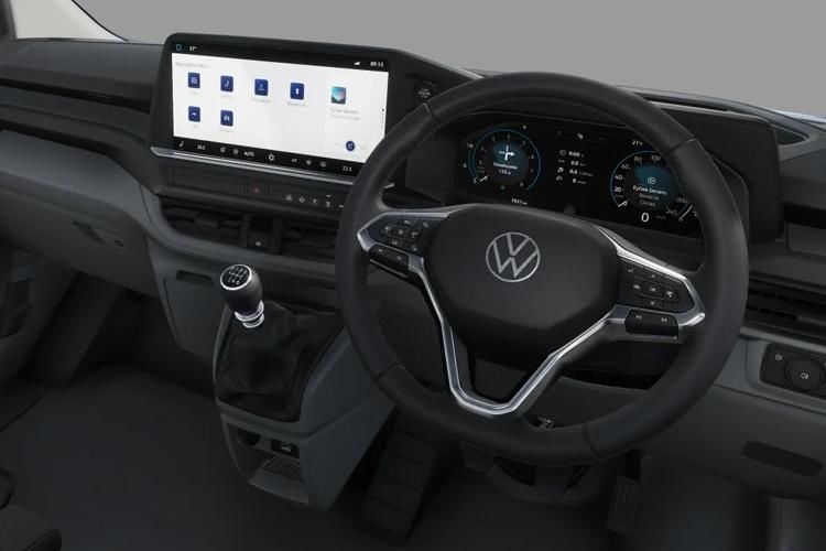 volkswagen transporter 2.0 tdi 150 commerce plus kombi van inside view