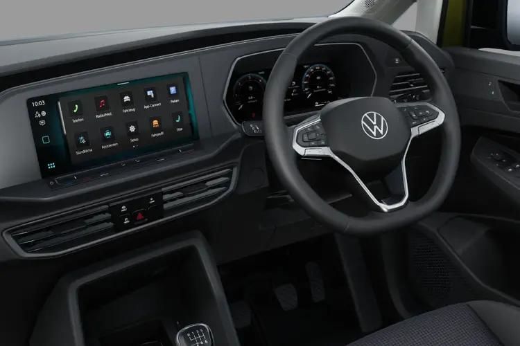 volkswagen caddy 2.0 tdi 102 commerce+ flexible [assistance] inside view