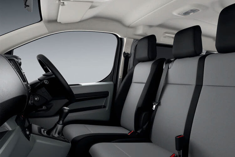 peugeot expert 100kw 49kwh professional van auto [11kw] inside view