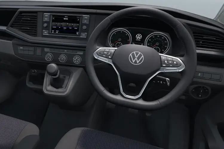 volkswagen transporter 2.0 tdi 150 commerce plus van auto inside view