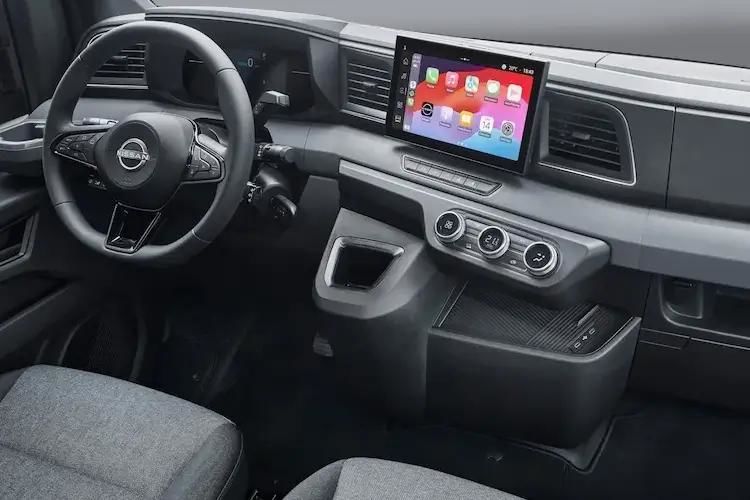 nissan interstar 105kw 87kwh h2 tekna van auto inside view